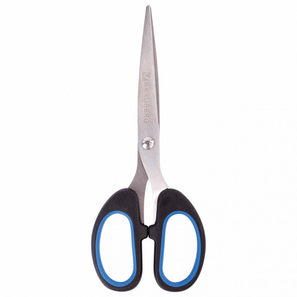 Ножницы Brauberg Classic+ 160 мм 236447 цена за 8 шт , 